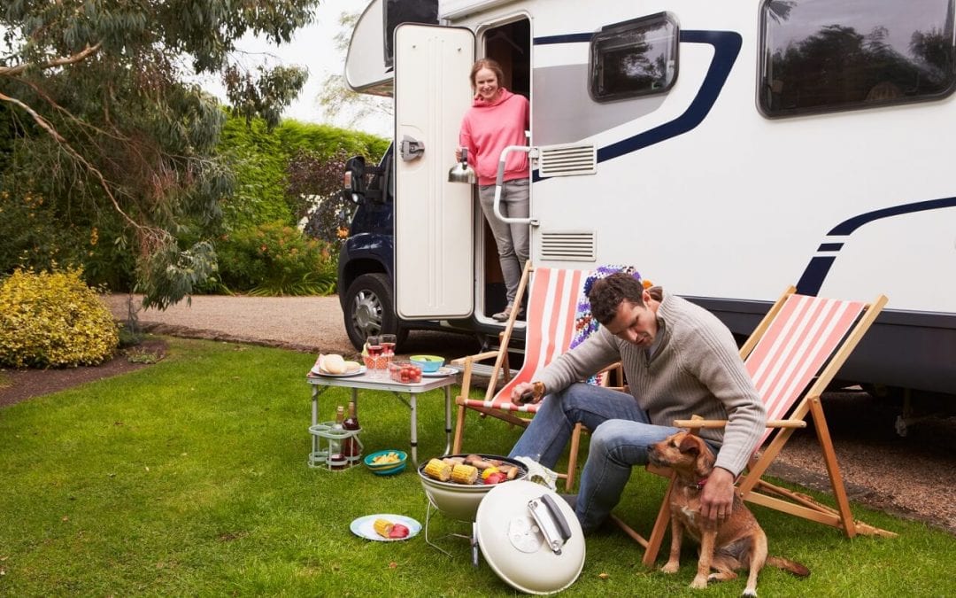 traveling with dogs in an rv